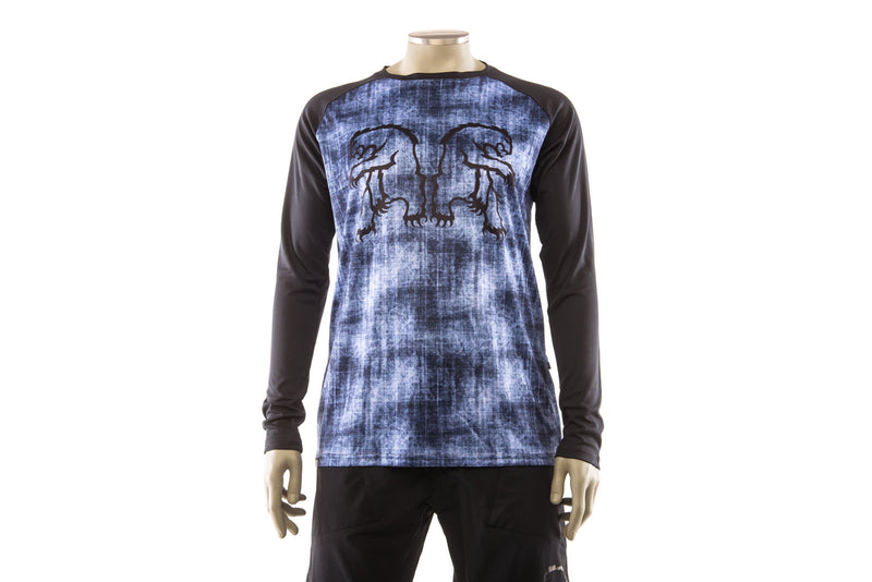 Dominion Mens Mountain Bike Jersey MTB Long Sleeve Top